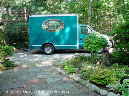 Billy Ahern of Ahern's Landscaping in Huntington NY came to the rescue