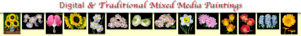 Mary Ahern Artist - Botanical Art, Plant Portraits, Still Life and Shell Paintings