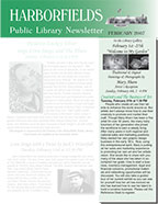 Harborfields Library Newsletter - Greenlawn NY