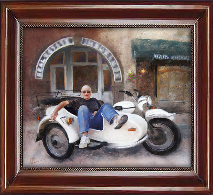 Portrait Painting by the Artist, Mary Ahern