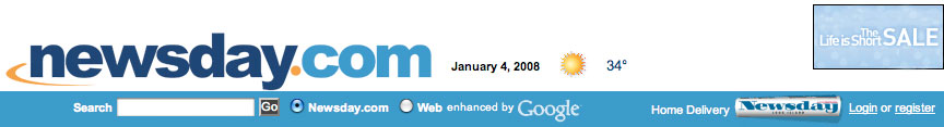Newsday Masthead