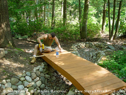 All the holes are predrilled and make the assembly much easier to understand