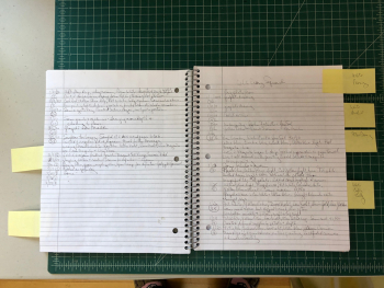 2020 I write a journal entry for every day of oil painting