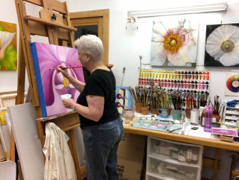 2020 Painting the Purple Phalaenopsis
