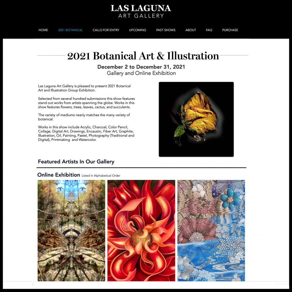 2021 Las Laguna Botanical Art Exhibition