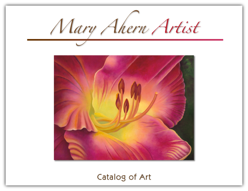 Art Catalog by the artist, Mary Ahern