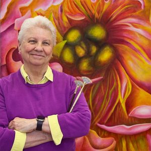 Mary Ahern the artist.